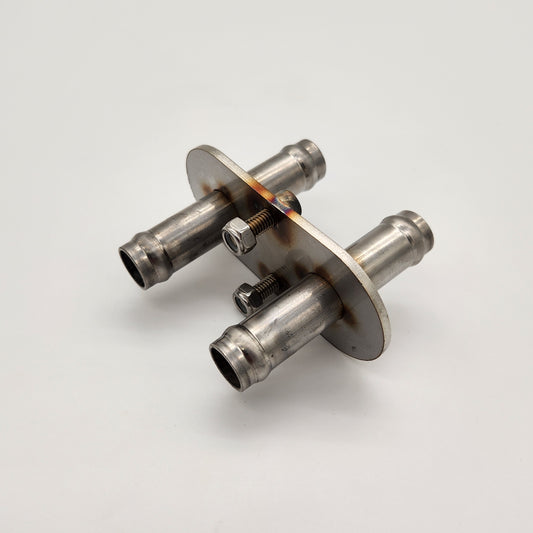 240 Heater core firewall port 303 stainless steel 1975-1993 240