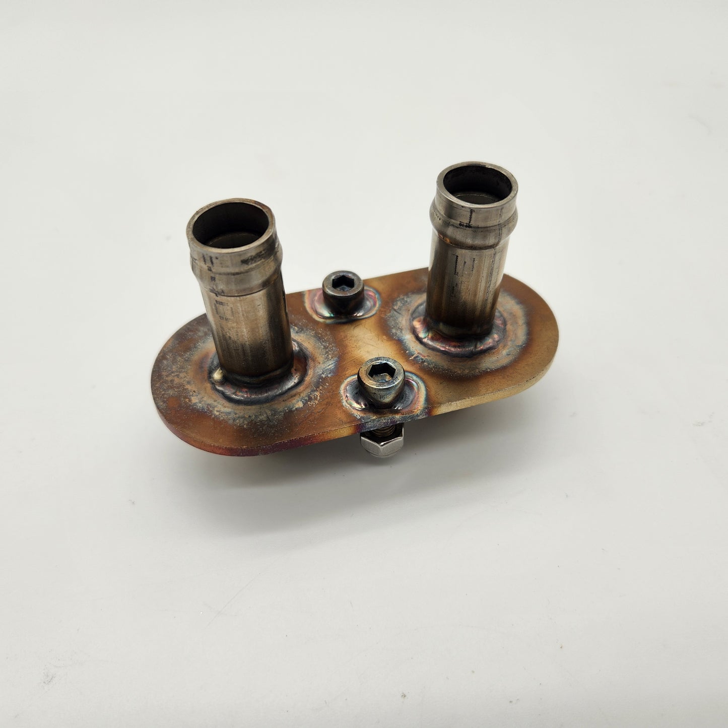 V8 90 degree 240 Heater core firewall port 303 stainless steel 1975-1993 240