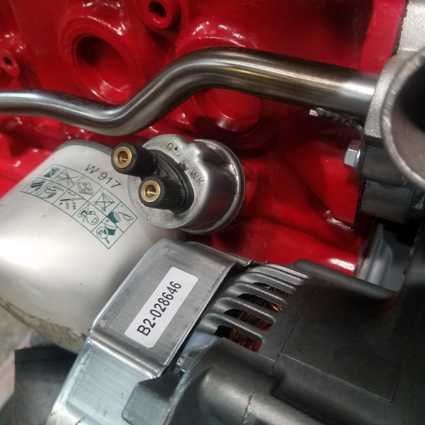 B230 VDO oil pressure sender adapter STSmachining