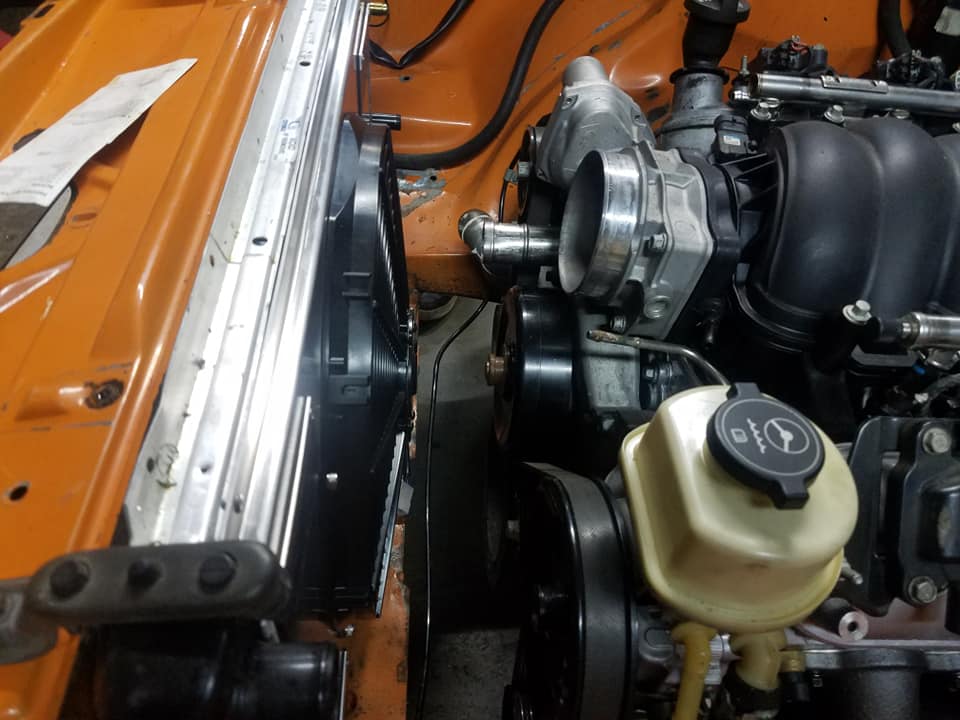 E-Fan Set Up For LSx Swap 240-740 Volvos 1975-1995