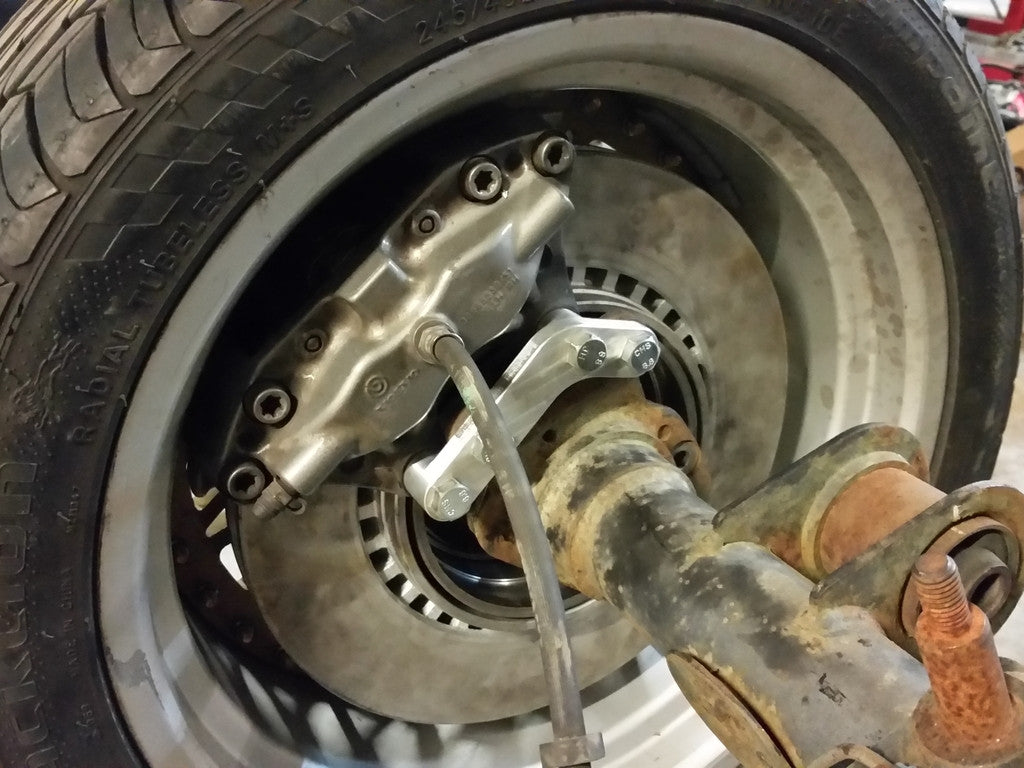 Rears Only With E-Brake 240-740-940 Volvo Big Brake Brembo S60R Rear Adapter Kit