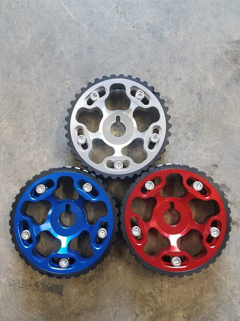 Adjustable ROUND cam gear OHC 16Valve Redblock Volvo 240 740 940 Turbo B21 B23 B230