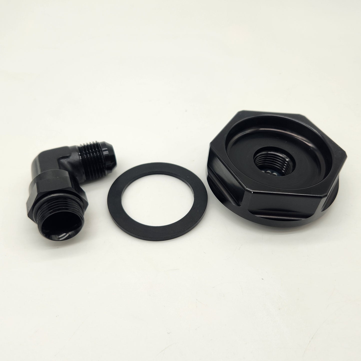 STS Billet Vent Oil Filler Cap Volvo Red Blocks