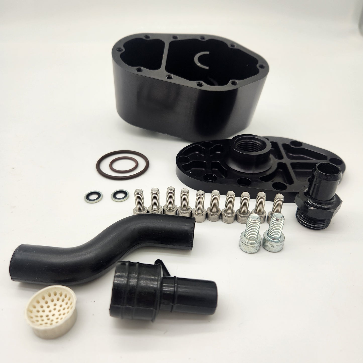 Billet Red Block PCV Box Volvo 240 740 940 Turbo and Non Turbo