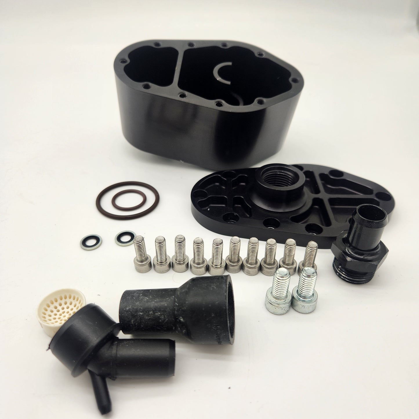 Billet Red Block PCV Box Volvo 240 740 940 Turbo and Non Turbo