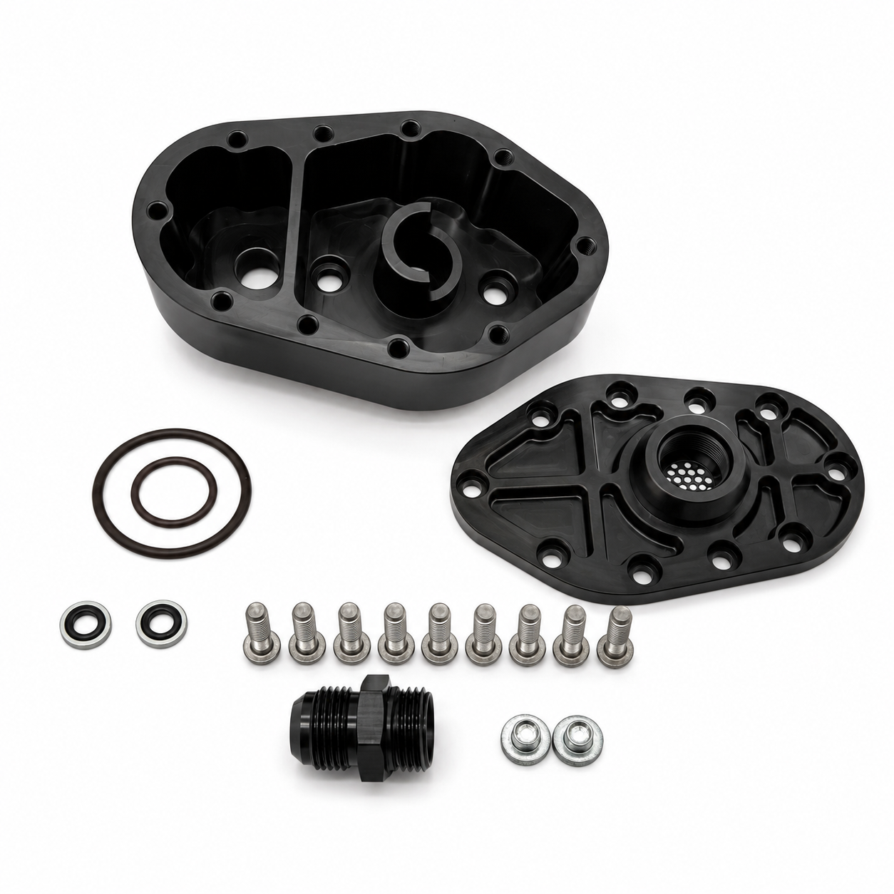 Billet Red Block PCV Box Volvo 240 740 940 Turbo and Non Turbo