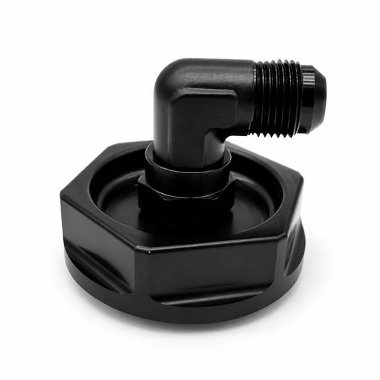 STS Billet Vent Oil Filler Cap Volvo Red Blocks