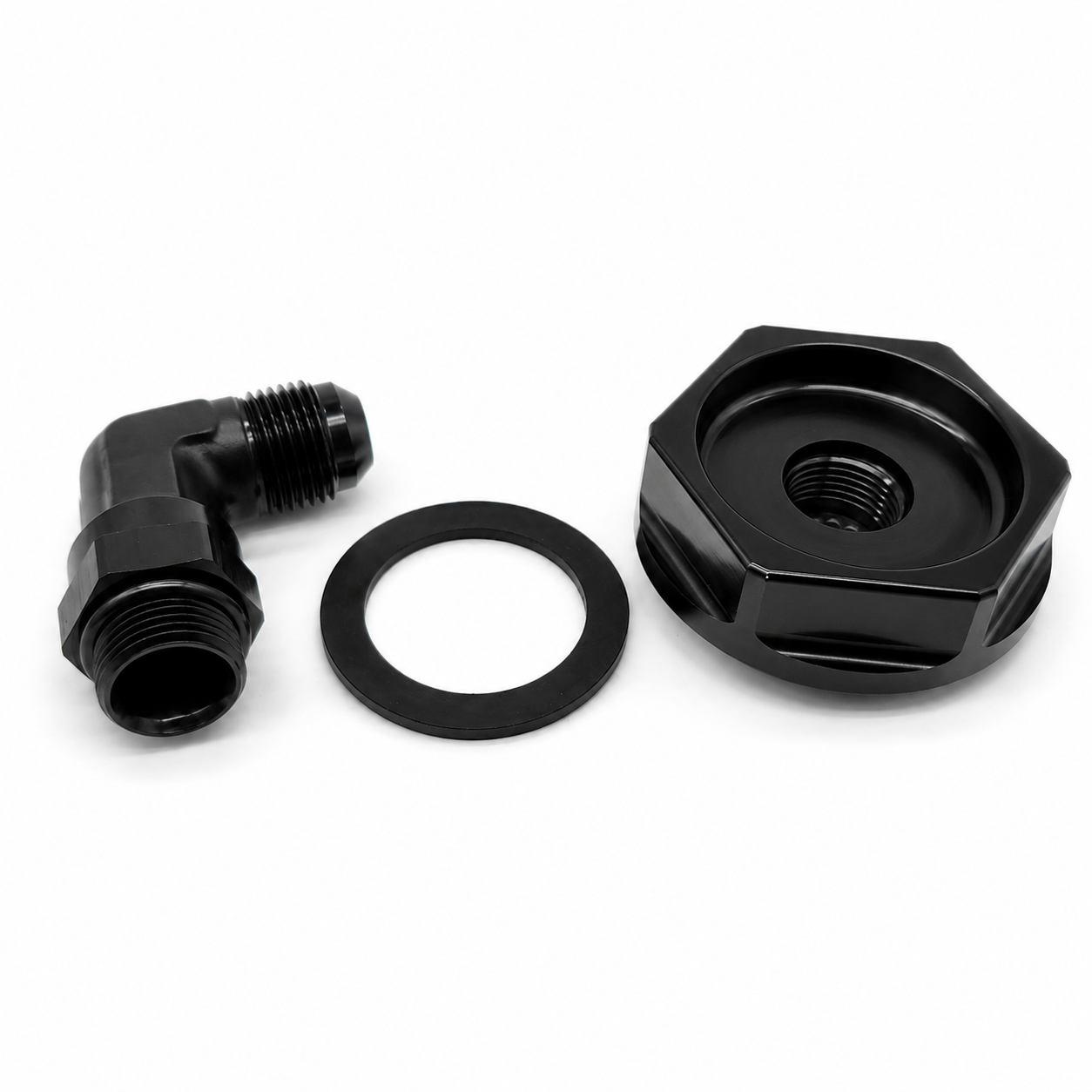 STS Billet Vent Oil Filler Cap Volvo Red Blocks