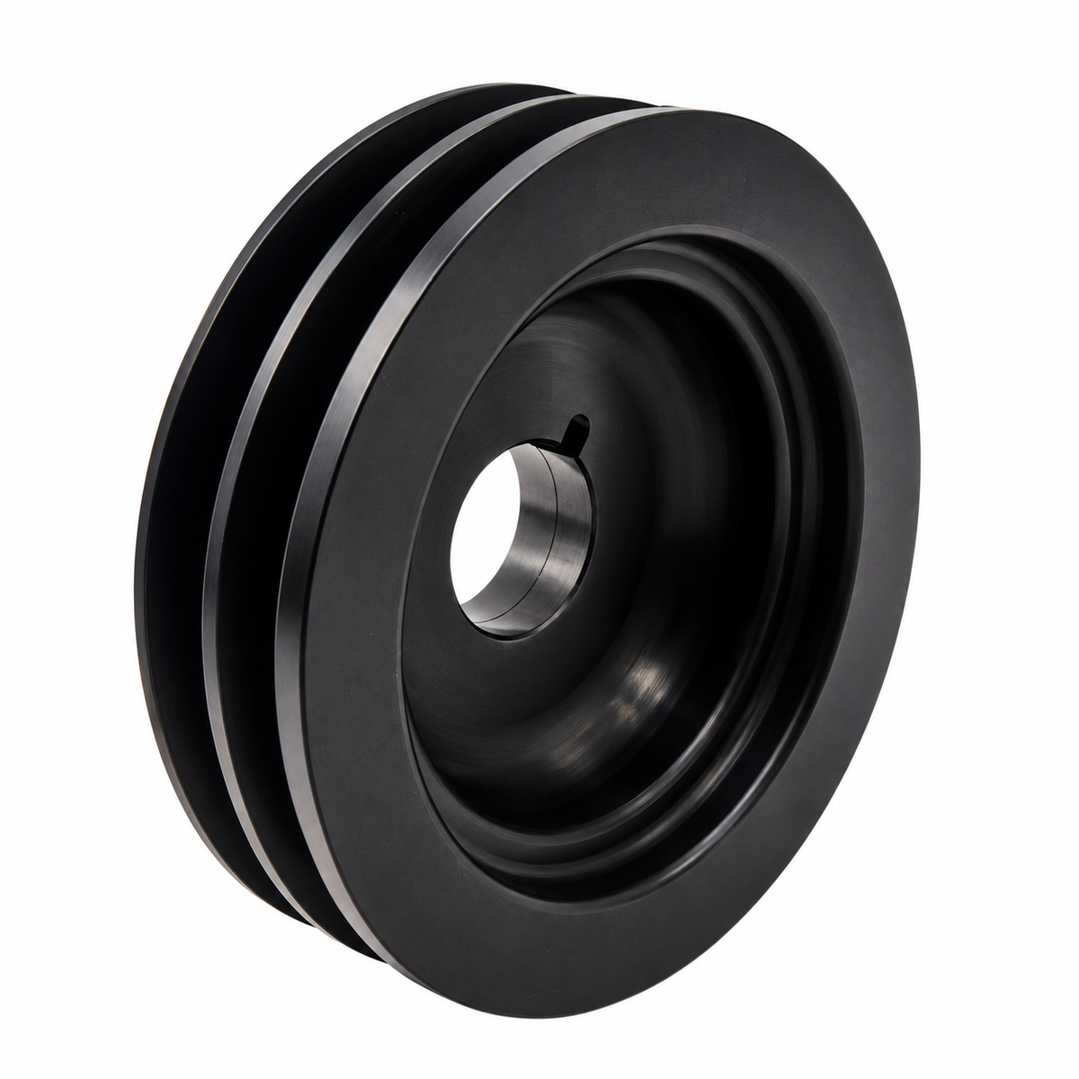 Billet B230 2 Rib Crankshaft Pulley Volvo 240 740 940