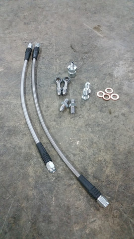 Rear brake line kit 240 chassis REAR S60R big brake kit