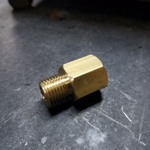B230 VDO oil pressure sender adapter